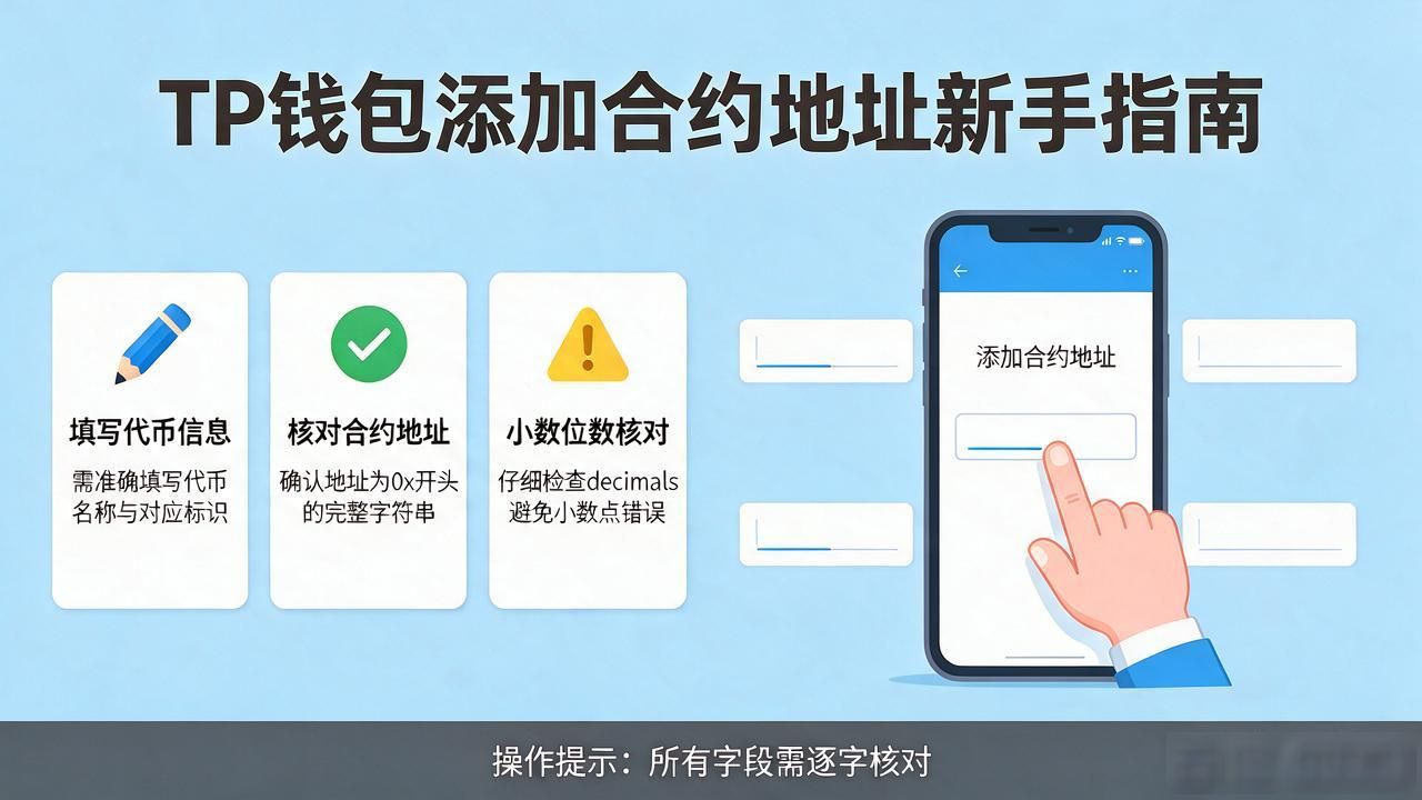 tp钱包如何添加合约地址 新手一步搞定