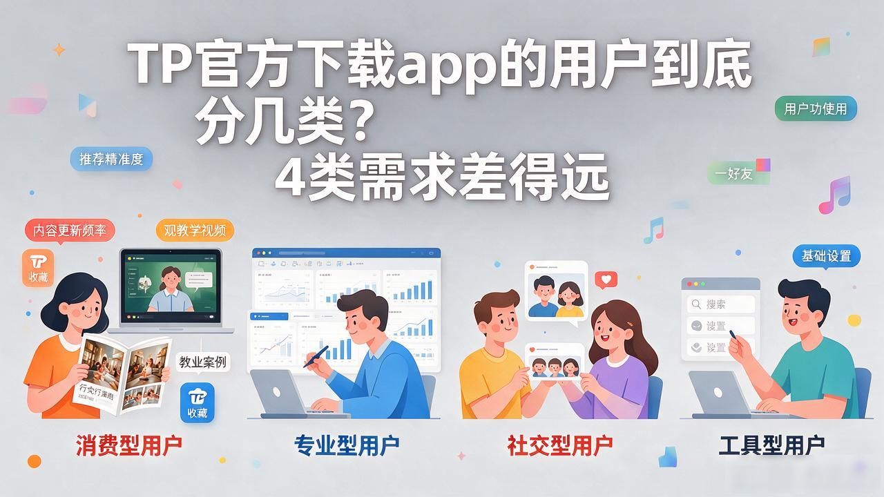 消费型用户_TP官方下载app的用户分类与需求分析_工具型用户