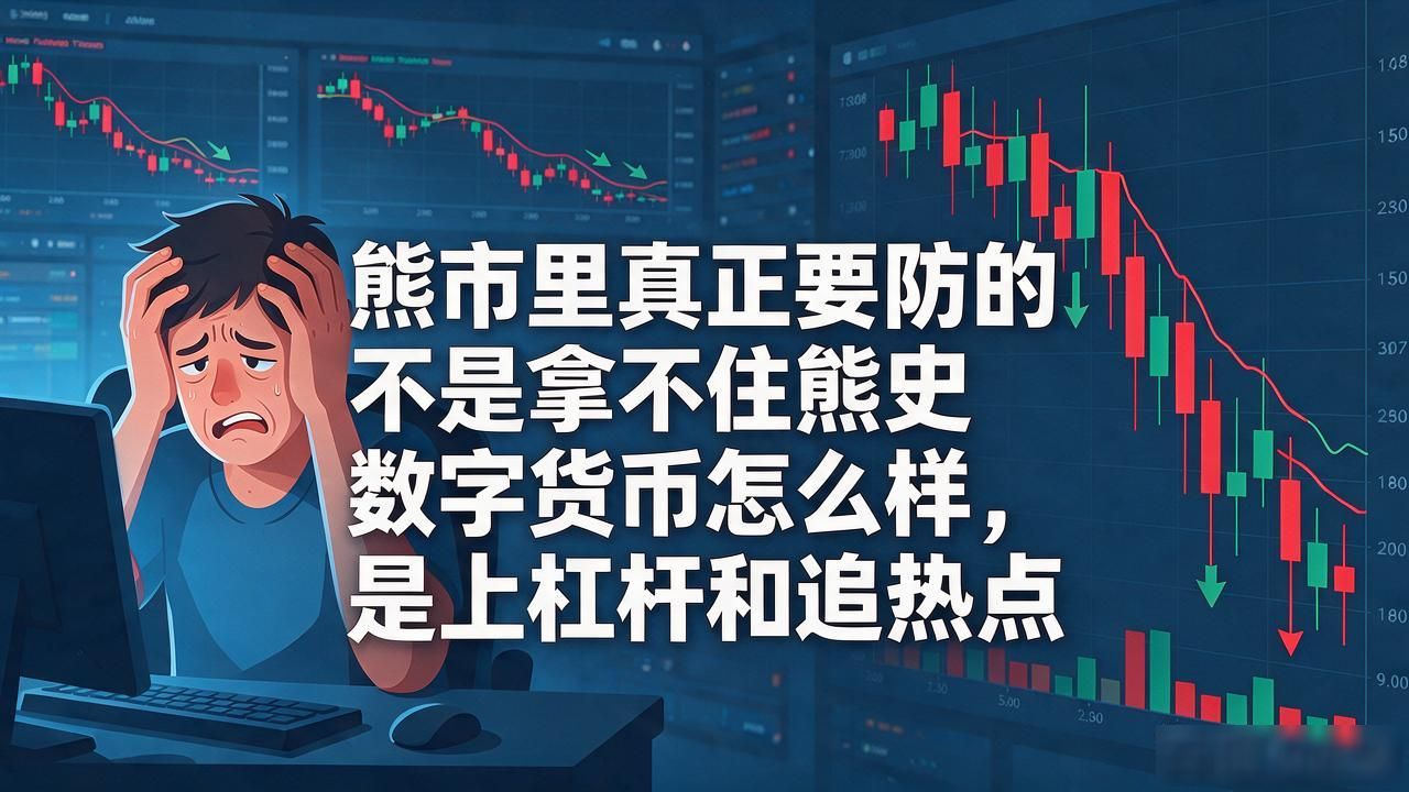 熊市数字货币还能不能玩？套牢三年的人掏心窝子说几句